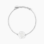 Bracelet Margotte Argent Blanc - Bracelets fantaisie Femme | Marc Orian
