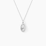 Pendentif Ruveyda Argent Blanc - Bijoux fantaisie Homme | Marc Orian