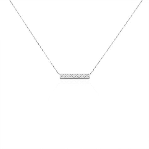 Collier Vinie Argent Blanc - Colliers fantaisie Femme | Marc Orian