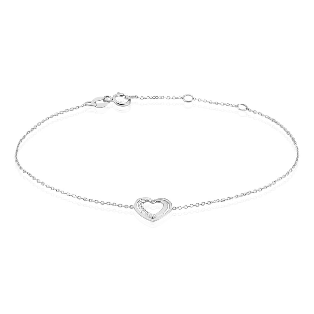 Bracelet Karlota Or Blanc Diamant - Bracelets cha&icirc;nes Femme | Marc Orian