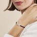 Bracelet Link Argent Blanc Oxyde De Zirconium Et Céramique - Bracelets cordons Femme | Marc Orian