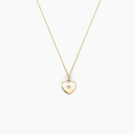 Collier Lovyna Or Jaune Diamant - Colliers avec pierres Femme | Marc Orian