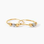 Cr&eacute;oles Anaell Or Bicolore - Cr&eacute;oles Femme | Marc Orian