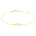 Bracelet Amaryllis Coeur Or Jaune Nacre - Bracelets chaînes Enfant | Marc Orian