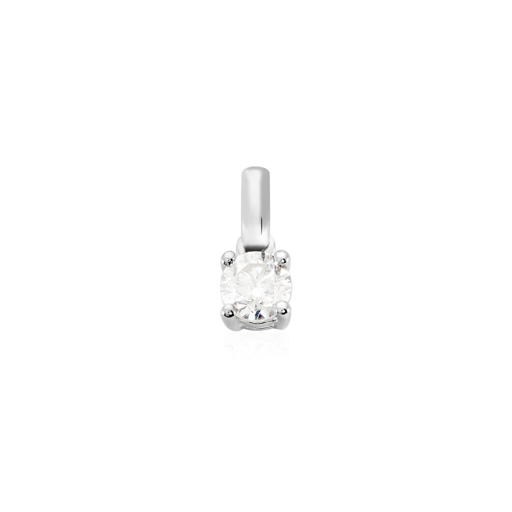 Pendentif Victoria Or Blanc Diamant - Pendentifs Femme | Marc Orian