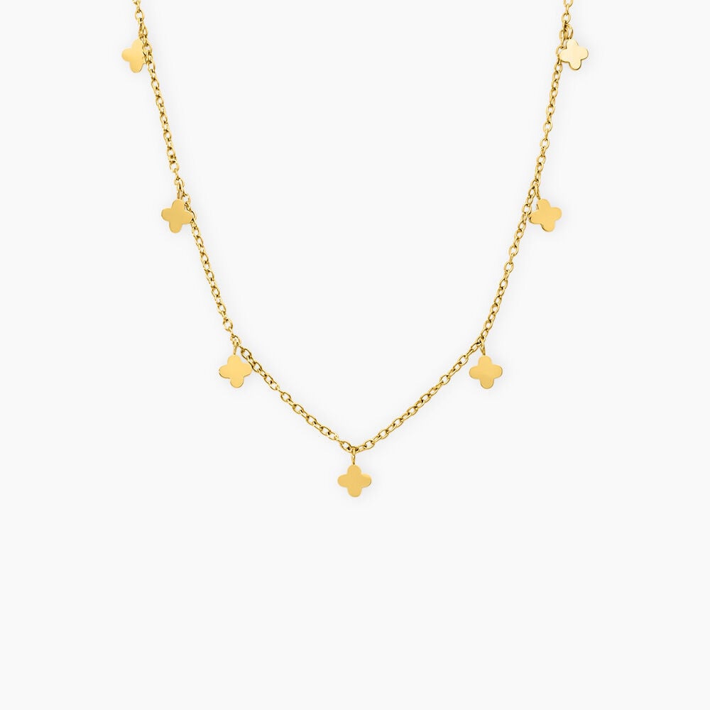 Collier Eva Acier Jaune - Colliers fantaisie Femme | Marc Orian