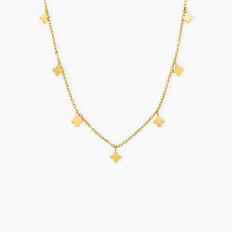Collier Eva Acier Jaune - Colliers fantaisie Femme | Marc Orian