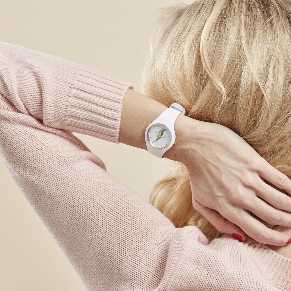 Montre Ice Watch Glam Rock Fond Blanc - Montres étanches Femme | Marc Orian
