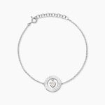 Bracelet Almas Argent Blanc Oxyde De Zirconium - Bracelets fantaisie Femme | Marc Orian