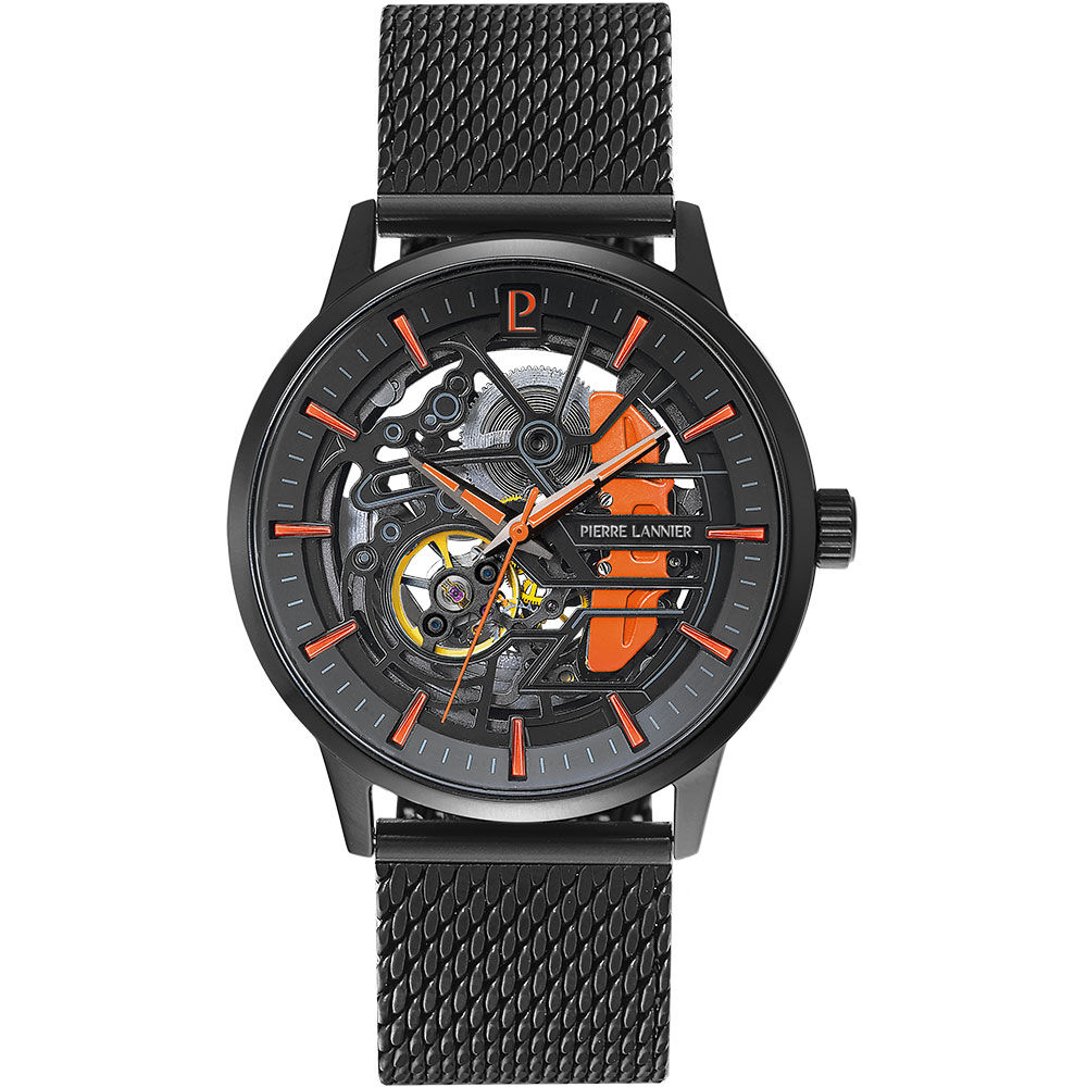 Montre Pierre Lannier Paddock Noir - Montres automatiques Homme | Marc Orian
