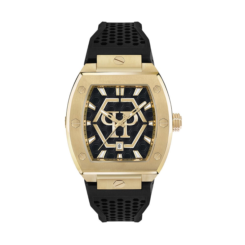 Montre Philipp Plein The Hexagon Phantom Noir - Montres étanches Homme | Marc Orian