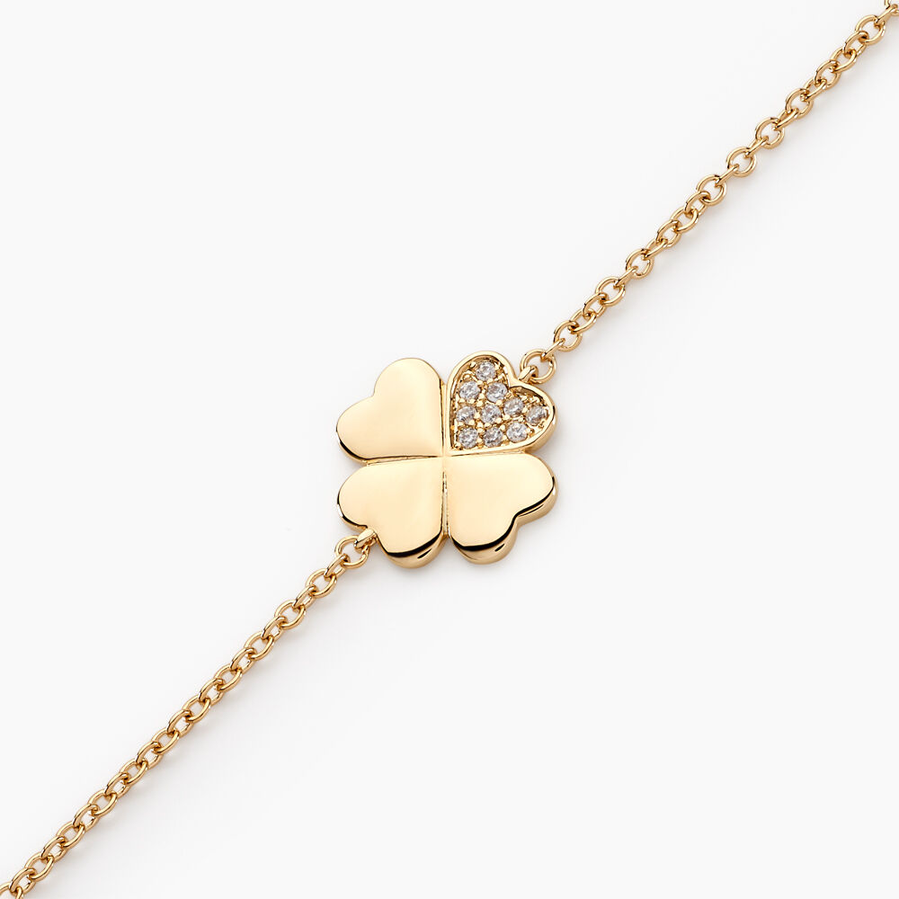 Bracelet Timotha Plaqué Or Jaune Oxyde De Zirconium - Bracelets chaînes Femme | Marc Orian