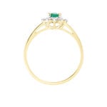 Bague Vladimir Or Jaune  Emeraude Diamants - Bagues vintage Femme | Marc Orian