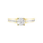 Bague Kate Or Jaune Diamant - Parures de mariage Femme | Marc Orian
