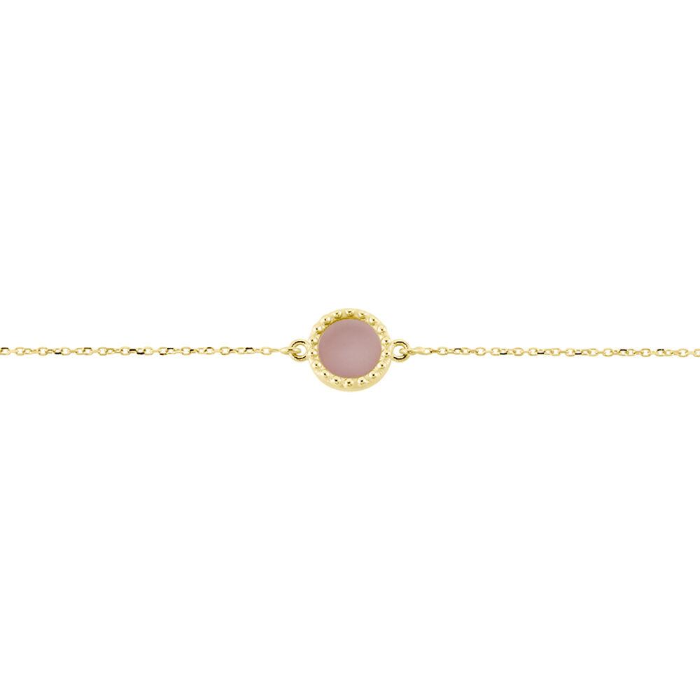 Bracelet Heida Or Jaune Calcédoine - Bracelets Medailles Femme | Marc Orian