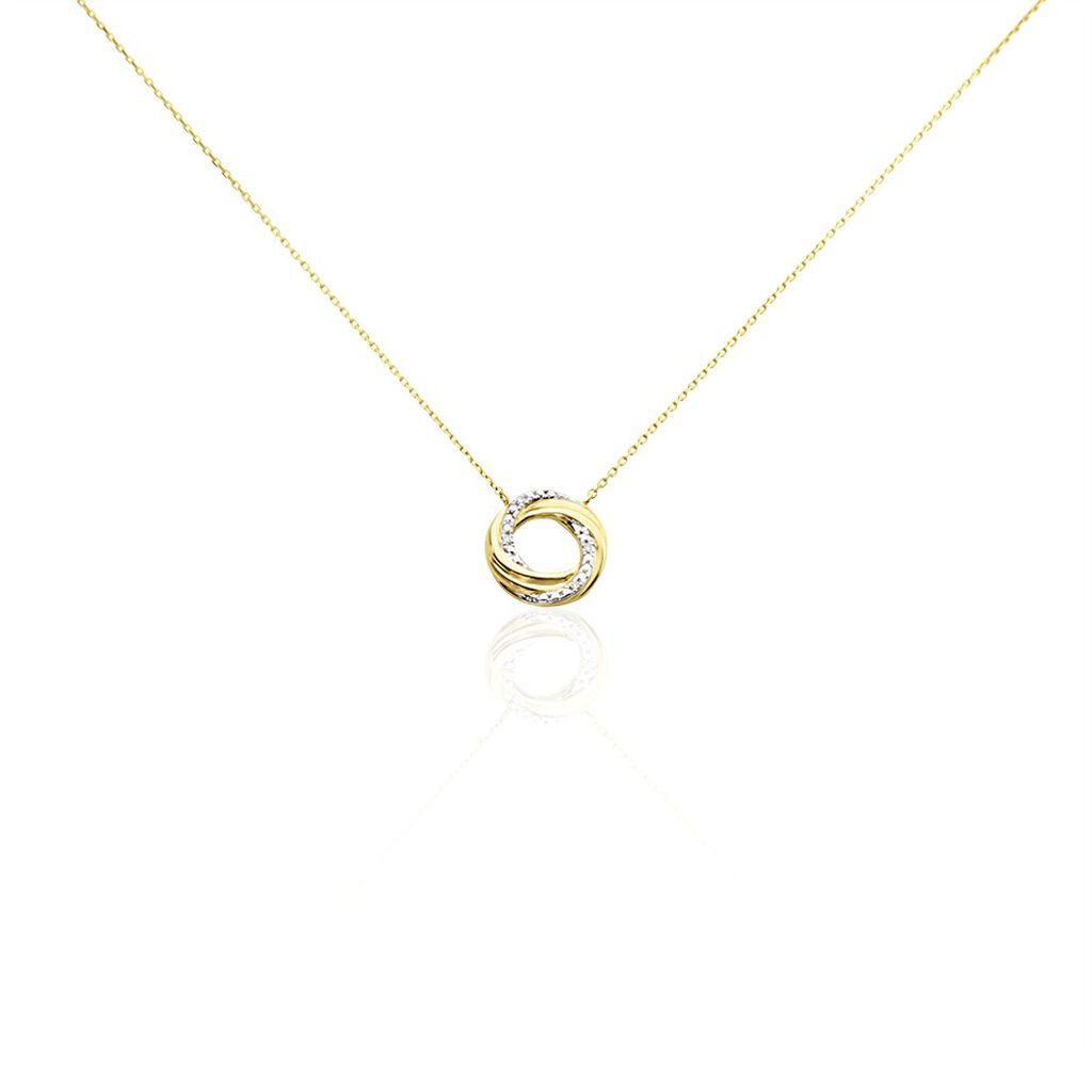 Collier Or Jaune Valerta Diamants - Colliers Femme | Marc Orian