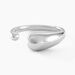 Bague Curve Argent Blanc - Bagues Femme | Marc Orian