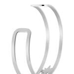 Bracelet Jonc Melyane Acier Blanc Strass - Bracelets joncs Femme | Marc Orian