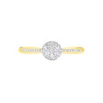 Bague Veranina Or Jaune Diamant - Parures de mariage Femme | Marc Orian