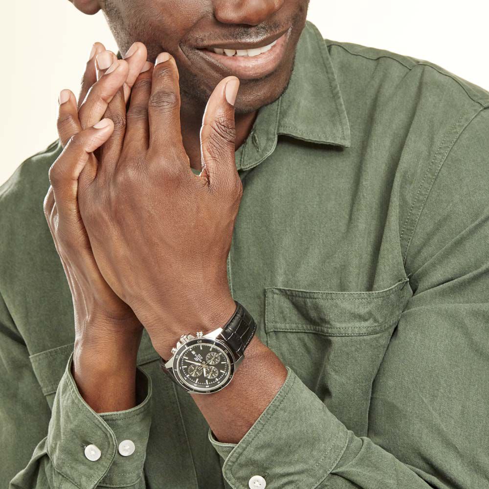 Montre Casio Edifice Noir - Montres classiques Homme | Marc Orian