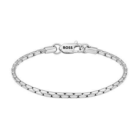 Bracelet Boss Evan Acier Blanc - Bracelets cha&icirc;nes Homme | Marc Orian