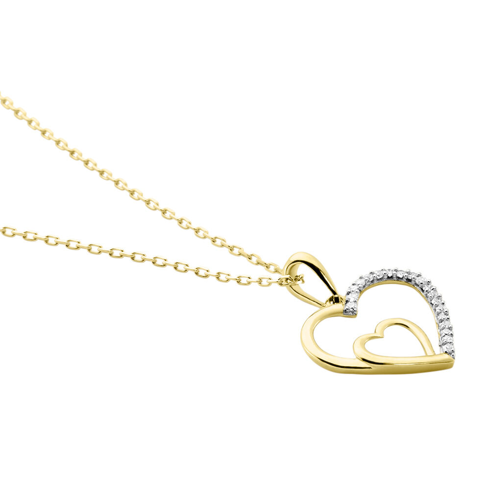 Collier Abena Or Jaune Diamant - Colliers avec pierres Femme | Marc Orian