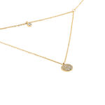 Collier Plaqu&eacute; Or Jaune Dev Oxyde De Zirconium - Colliers multirangs Femme | Marc Orian