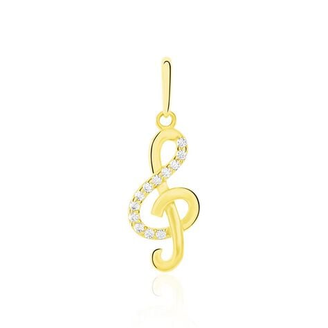 Pendentif Caprais Or Jaune Oxydes De Zirconium - Pendentifs Femme | Marc Orian