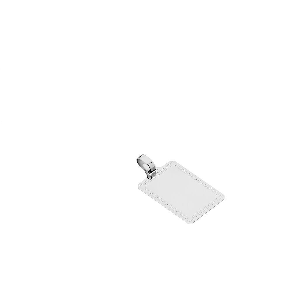 Pendentif Sirona Plaque Or Jaune - Bijoux personnalisés Famille | Marc Orian