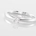Bague Solitaire Iris Or Blanc Diamant - Solitaires Femme | Marc Orian