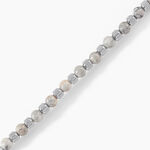 Bracelet Lisandro Acier Argent&eacute; - Bracelets cordons Homme | Marc Orian