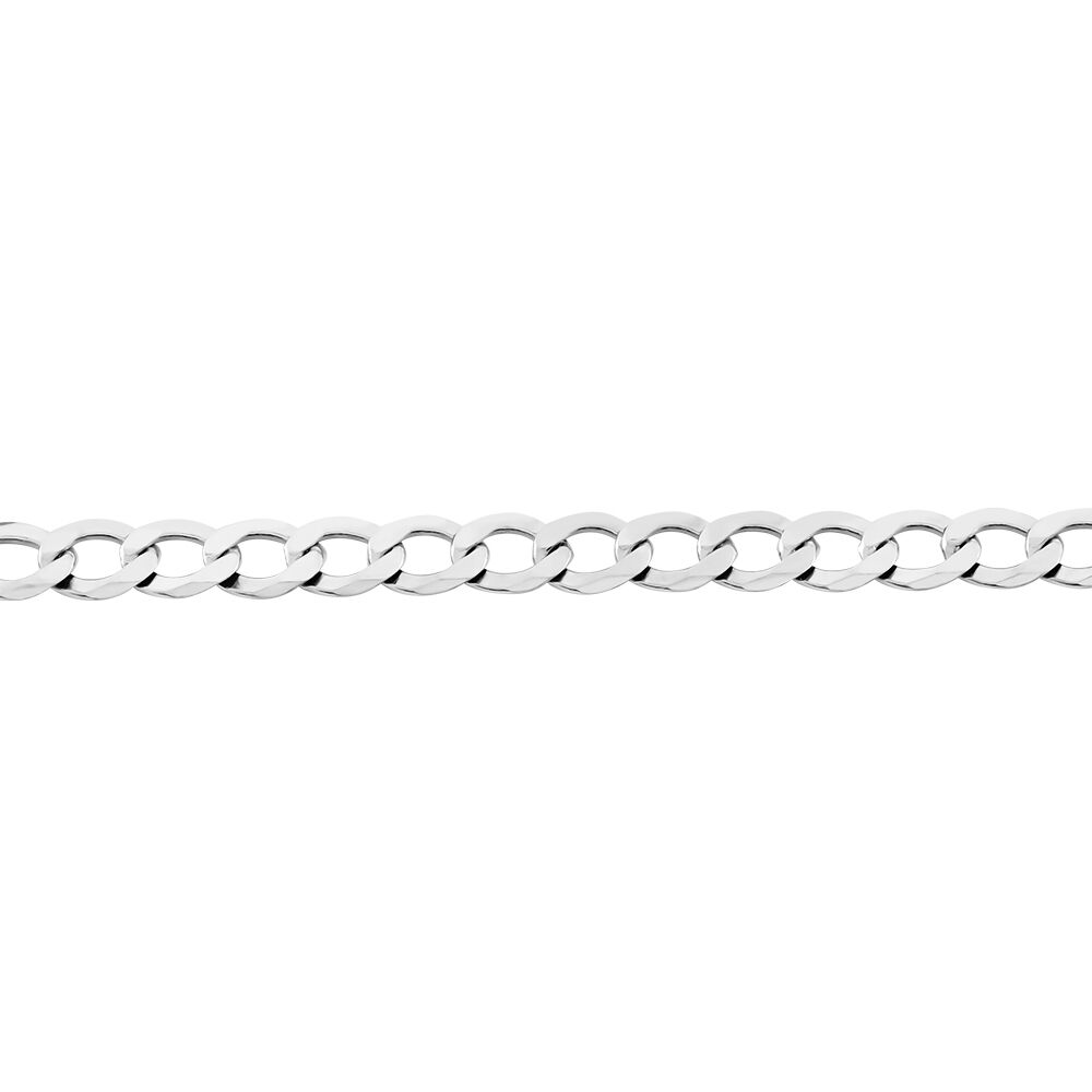 Bracelet Argent Blanc Casper - Bracelets mailles Femme | Marc Orian