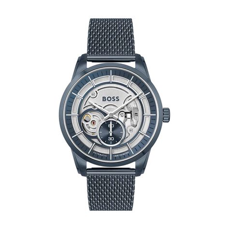Montre Boss Sophio Auto Bleu - Montres Homme | Marc Orian