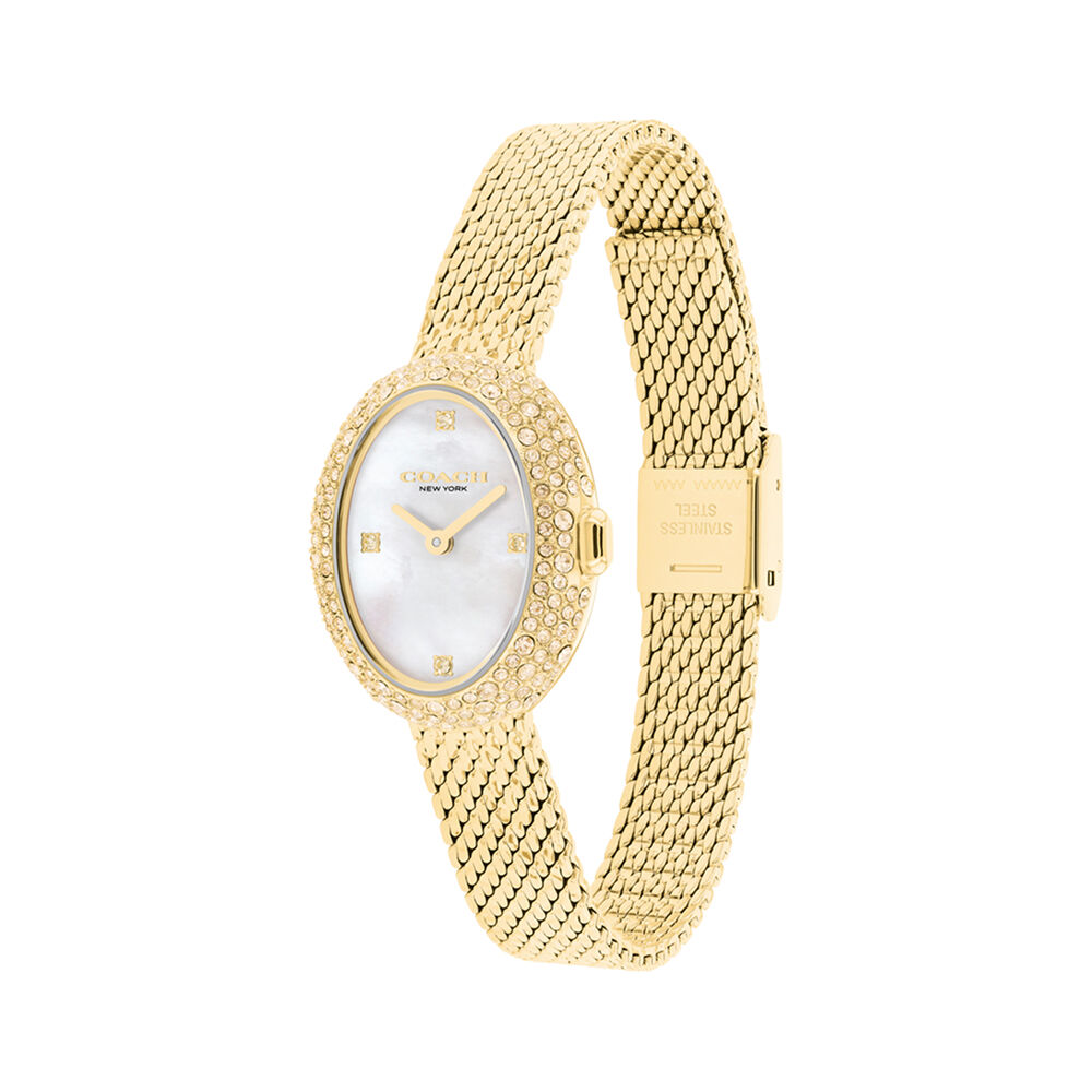 Montre Coach Sammy Nacre Blanche - Montres &eacute;tanches Femme | Marc Orian
