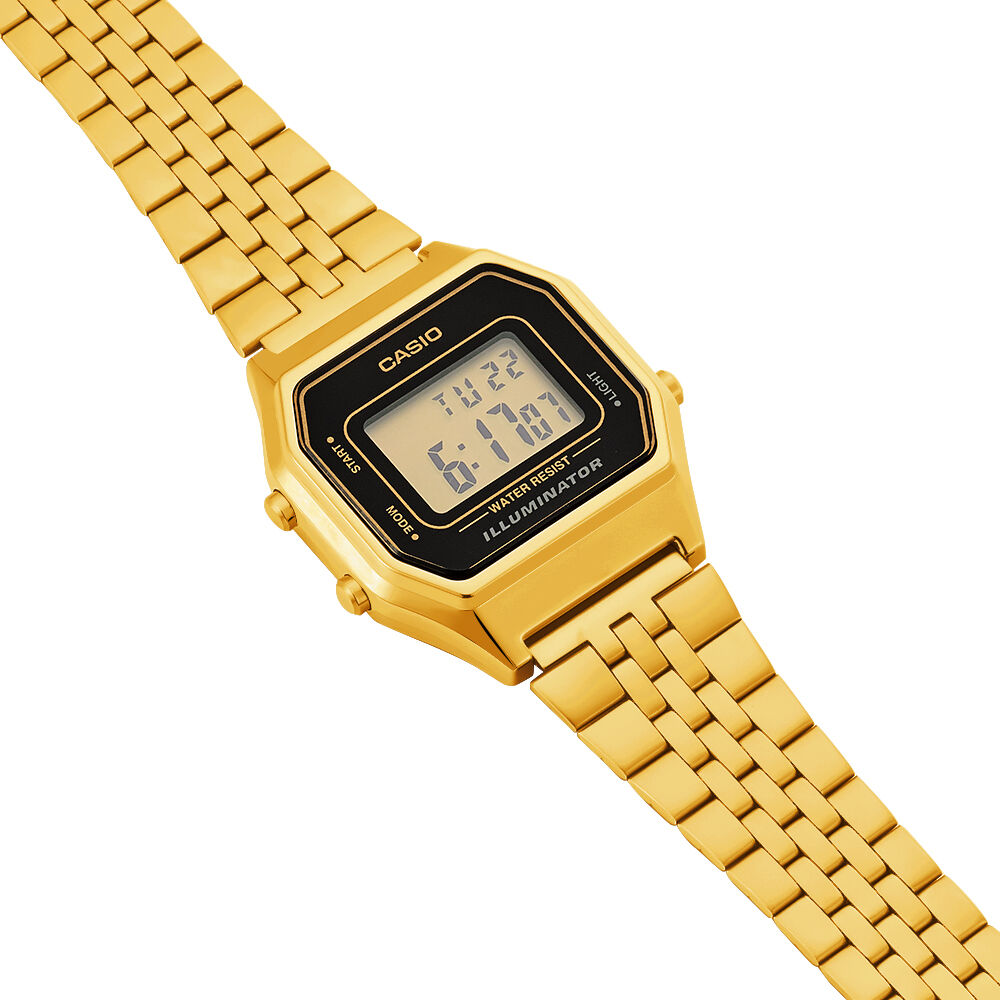 Montre Casio Collection Vintage Champagne - Montres étanches Femme | Marc Orian
