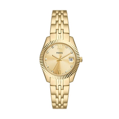 Montre Fossil Scarlette Dor&eacute; - Montres &eacute;tanches Femme | Marc Orian