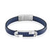 Bracelet Jourdan Homme Vasco Acier Argente - Bracelets cuir Homme | Marc Orian