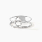 Bague Maude Or Blanc Diamant - Bagues pierres pr&eacute;cieuses Femme | Marc Orian