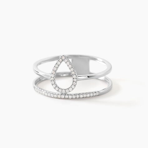 Bague Maude Or Blanc Diamant - Bagues pierres pr&eacute;cieuses Femme | Marc Orian