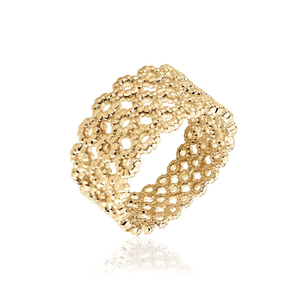 Bague Palmeta Plaqué Or Jaune - Bagues dorées Femme | Marc Orian