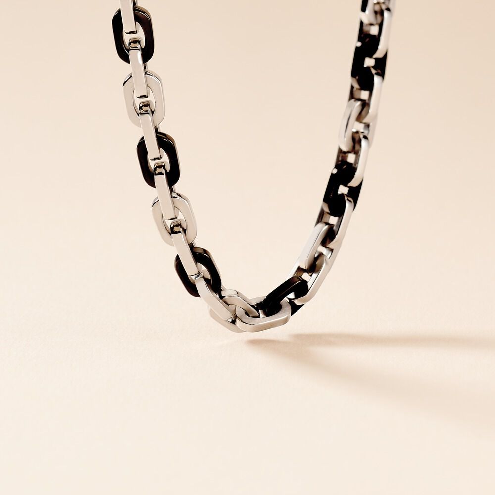 Collier Eirik Acier Bicolore - Colliers fantaisie Homme | Marc Orian