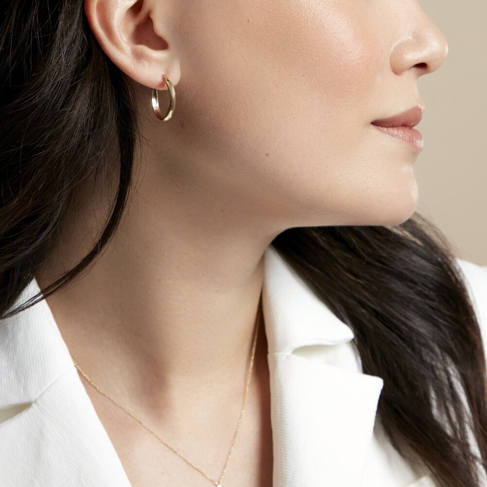 Cr&eacute;oles Shalana Or Jaune - Cr&eacute;oles Femme | Marc Orian