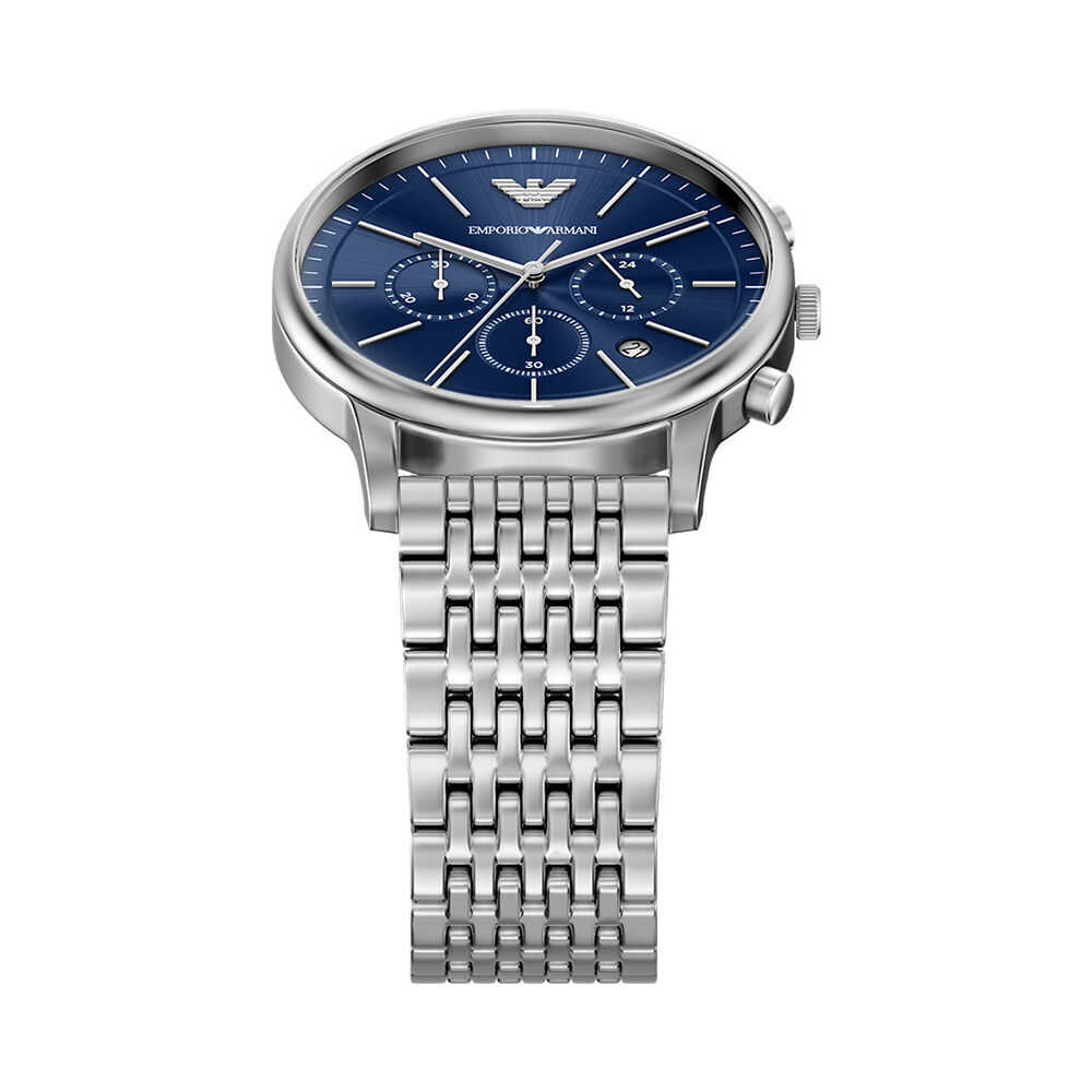 Montre Emporio Armani Bleu - Montres &eacute;tanches Homme | Marc Orian