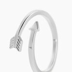 Bague Marie-lore Argent Blanc - Bijoux fantaisie Femme | Marc Orian