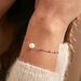 Bracelet Kerri Argent Blanc Perle De Culture Améthyste - Bracelets fantaisie Femme | Marc Orian