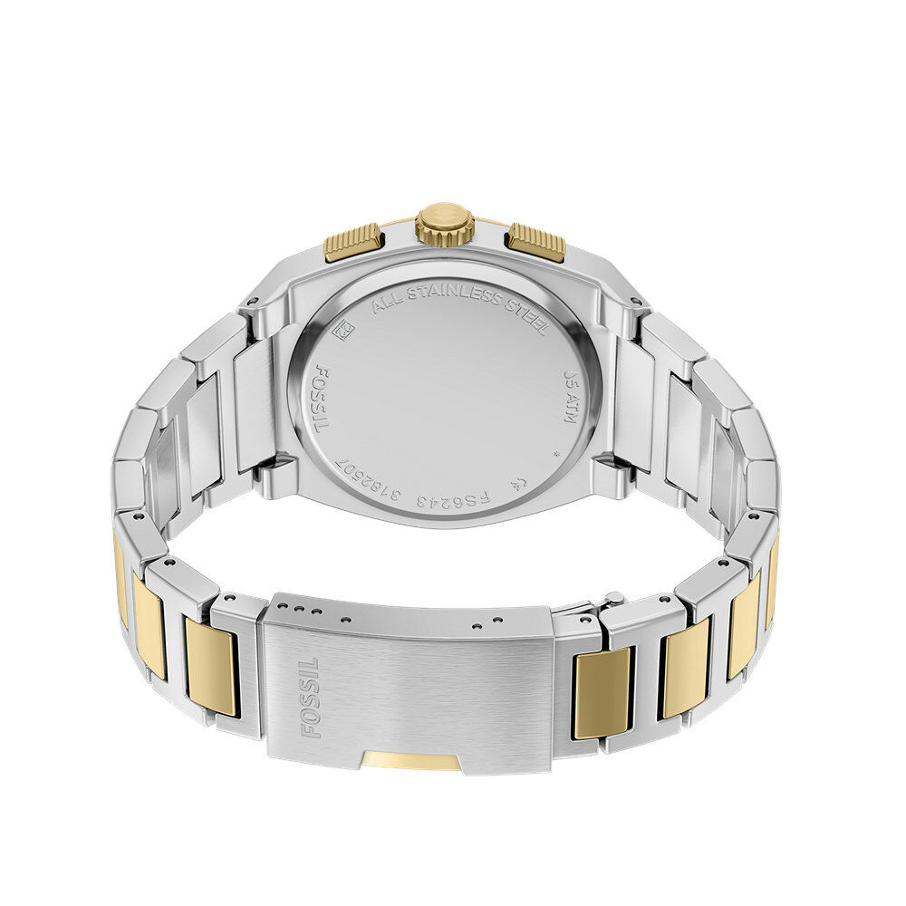 Montre Fossil Everett Chrono Dor&eacute; - Montres &eacute;tanches Homme | Marc Orian