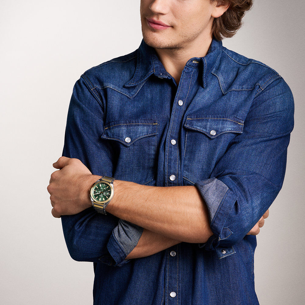 Montre Fossil Everett Vert - Montres étanches Homme | Marc Orian