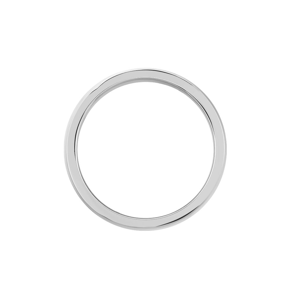 Bague Acier Blanc - Bijoux fantaisie Homme | Marc Orian
