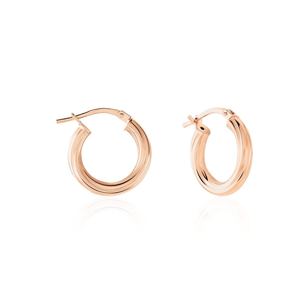 Créoles Maia Argent Rose - Créoles Femme | Marc Orian