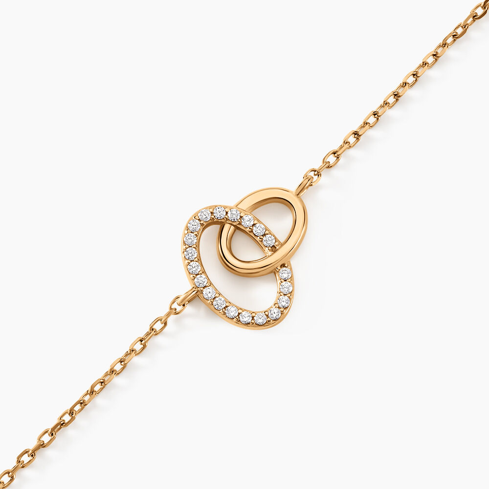 Bracelet Kimberlie Plaqu&eacute; Or Jaune Oxyde De Zirconium - Bracelets fantaisie Femme | Marc Orian